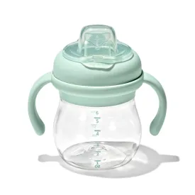 OXO Tot Transitions Soft Spout Sippy Cup With Removable Handles - Opal