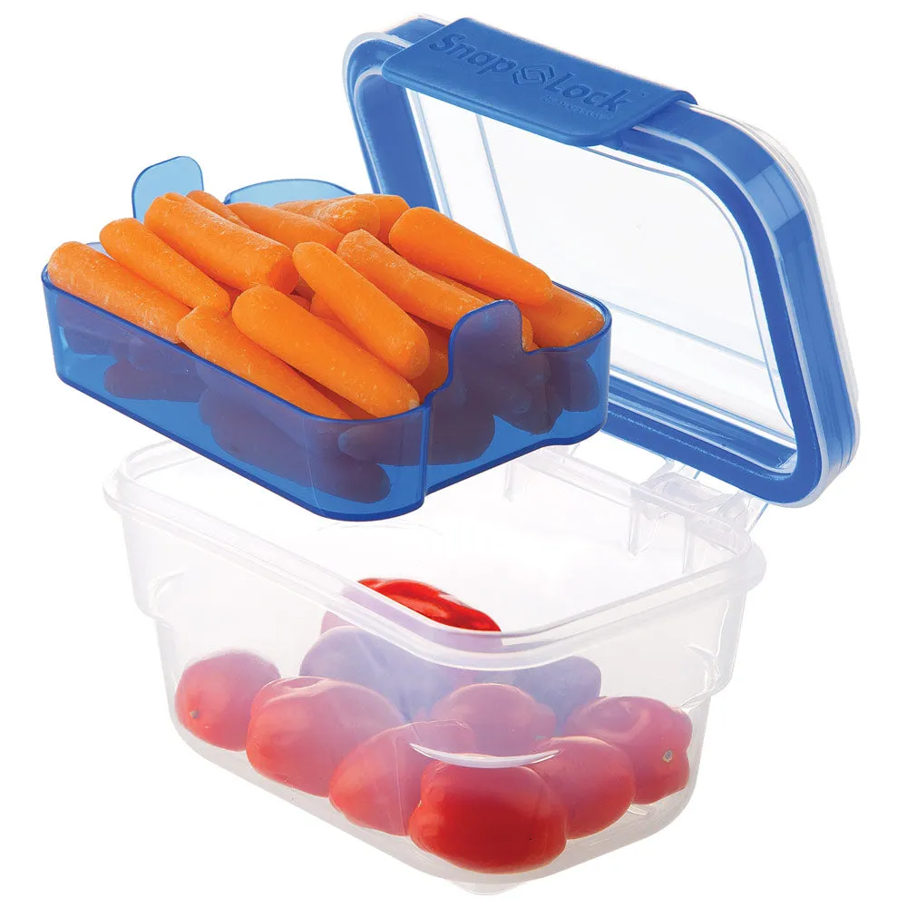 Progressive Snap-Lock Snack Container