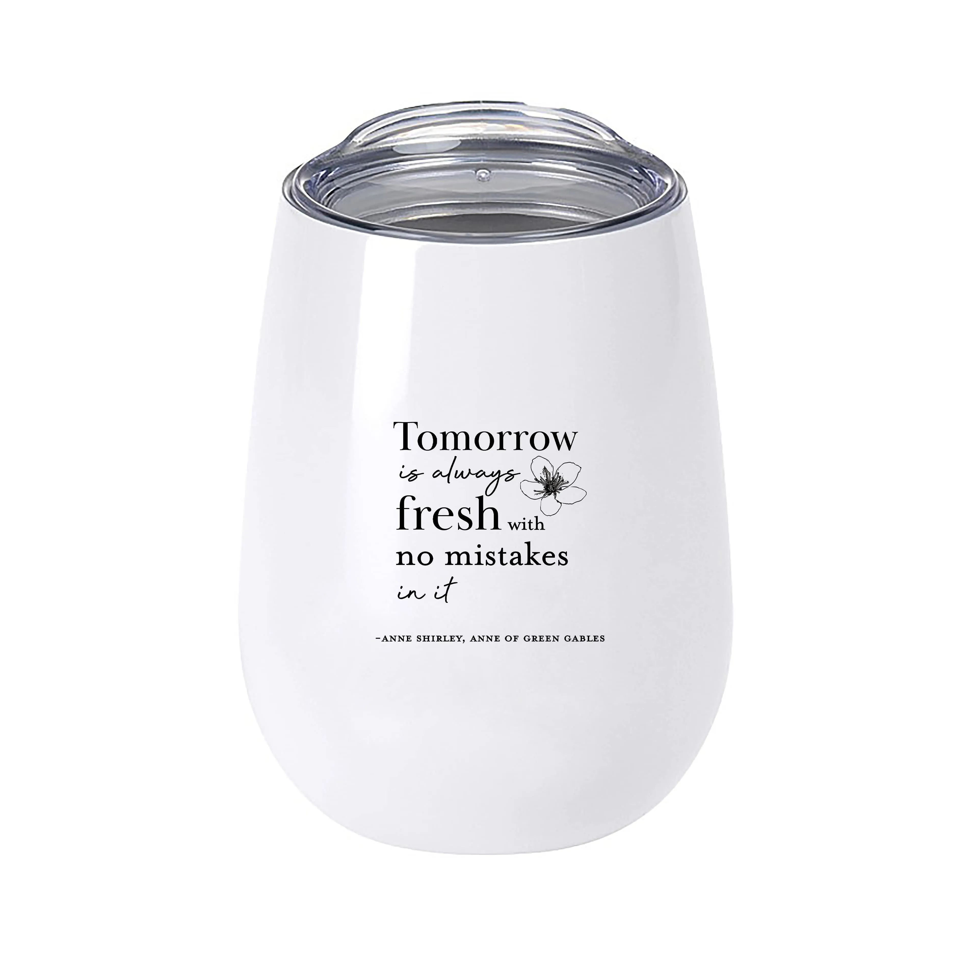 "Tomorrow Is Always Fresh" Vacuum Insulated Travel Tumbler