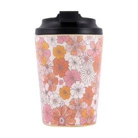 Sip by Splosh Insulated Coffee Cup - Retro Floral