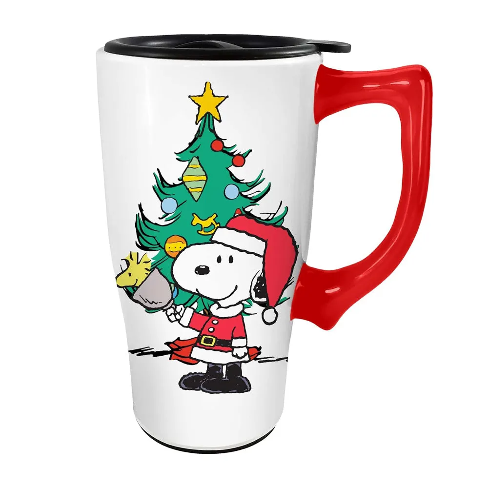 Snoopy Ceramic 18oz Travel Mug