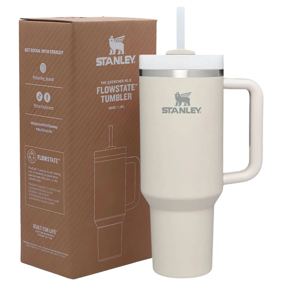 Stanley 40 oz Tumbler Cup With Handle and Straw