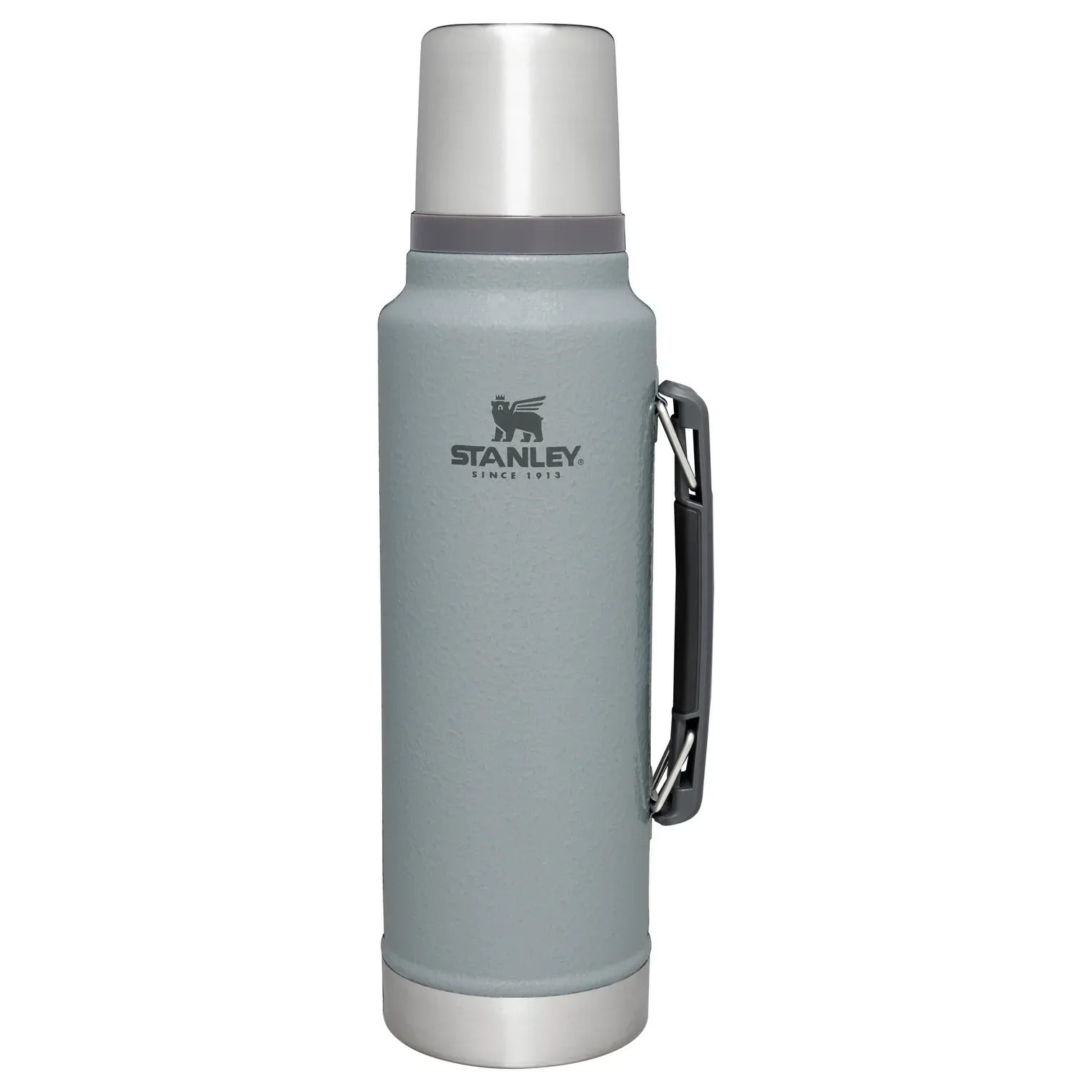 Stanley Classic Legendary Bottle | 1.5 QT, Hammertone Silver