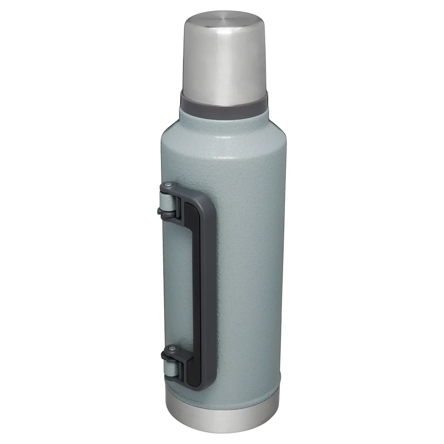 Stanley Classic Legendary Bottle | 2 QT, Hammertone Silver