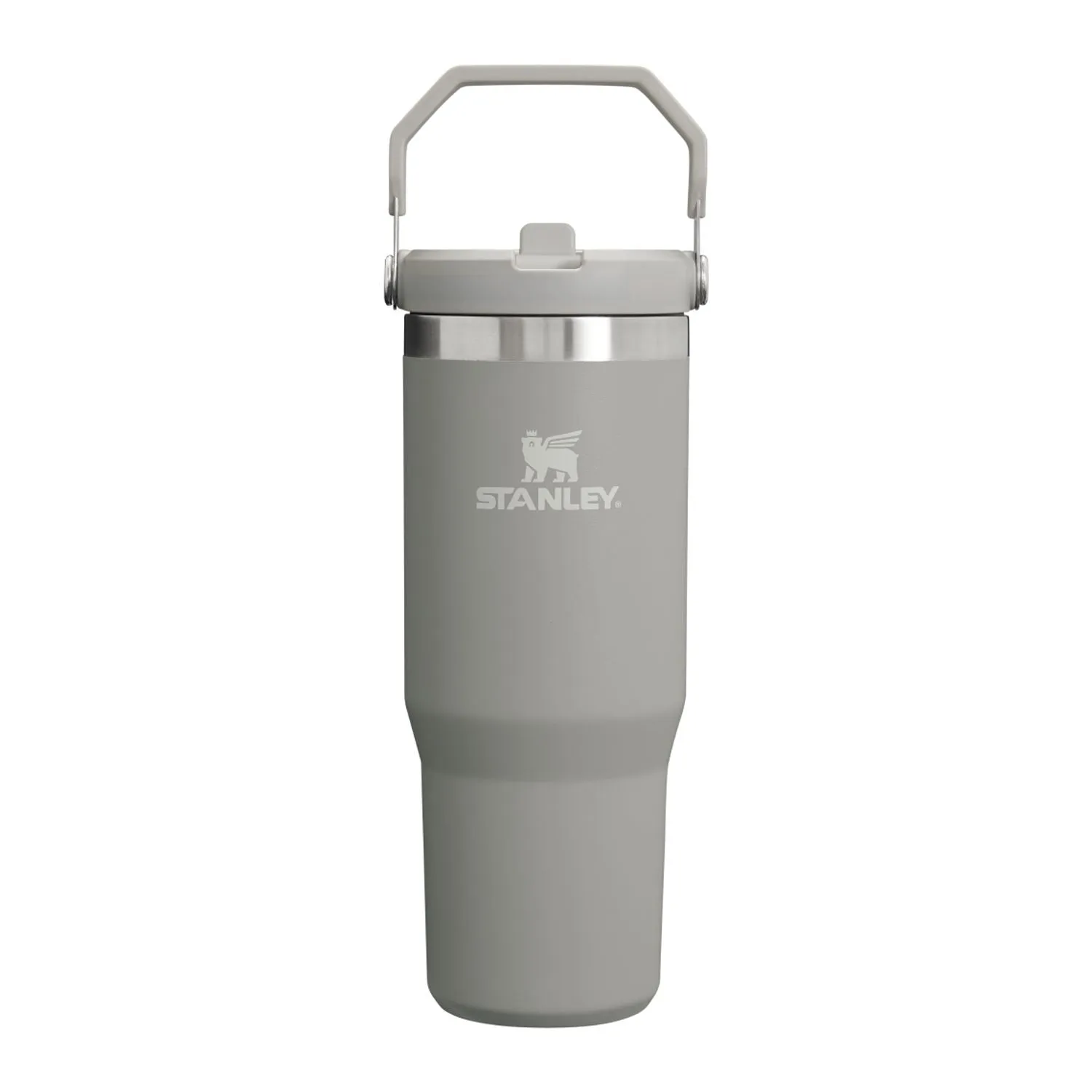 Stanley IceFlow Flip Straw 30oz Custom Tumblers, Ash