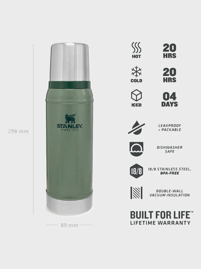 Stanley Legendary Classic Vacuum Insulated Flask Bottle 0.75L