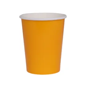 Tangerine Paper Cups - Pack of 20