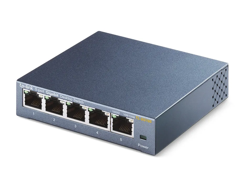 Tp-Link Switch Tl-Sg105 - 5 Ports - 5X Ge (10/100/1000)