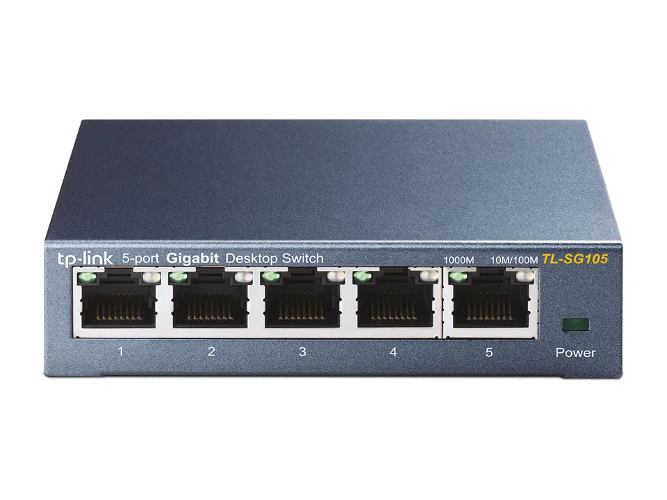 Tp-Link Switch Tl-Sg105 - 5 Ports - 5X Ge (10/100/1000)