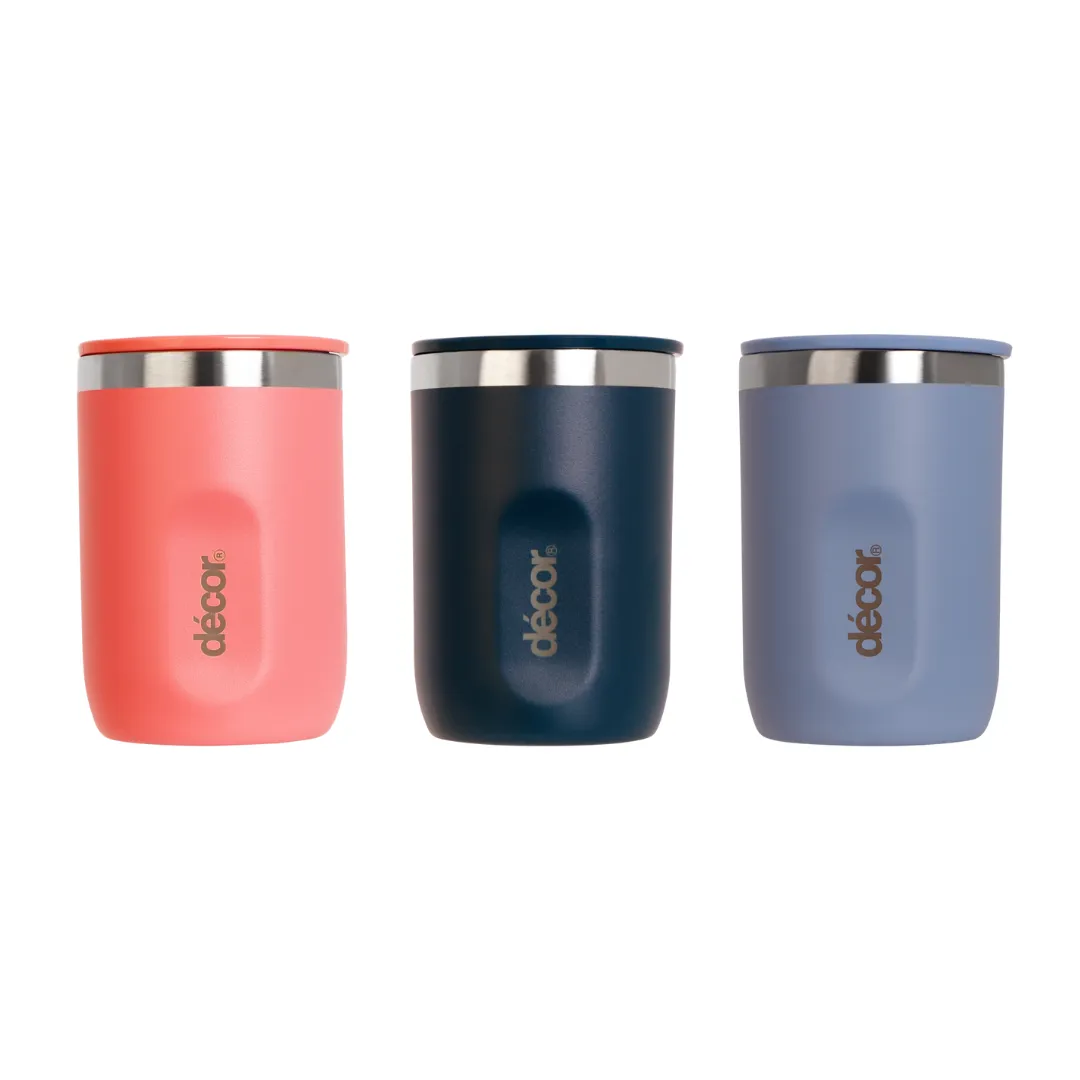 Travel Coffee Cup Double Wall Stainless Steel 240ml