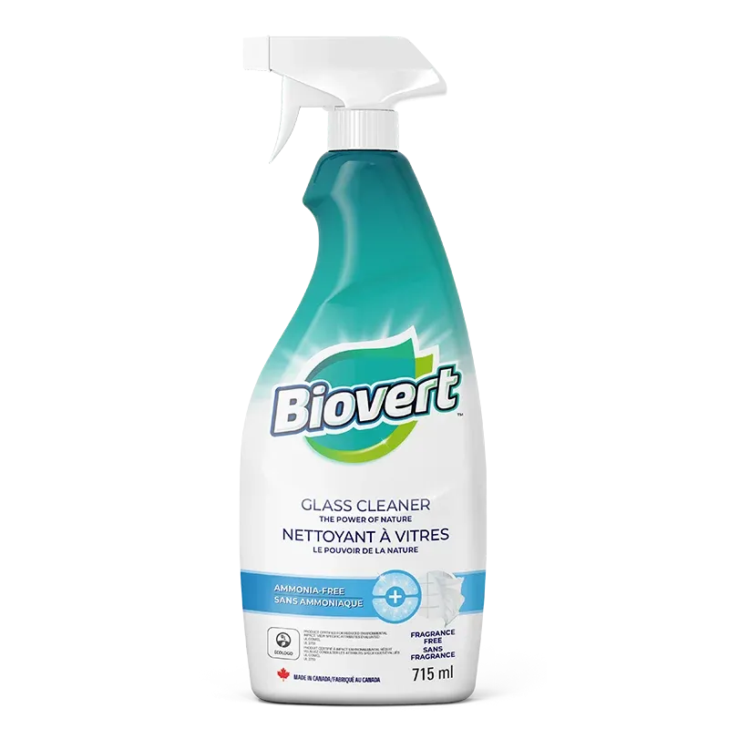 Window Cleaner Frangrance Free by Biovert, 715ml