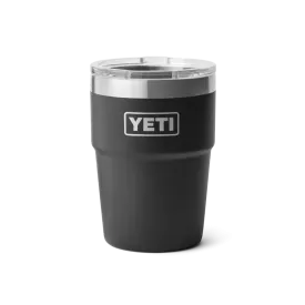 YETI Rambler 16 OZ 473ml Tumbler Stackable Cup - Black