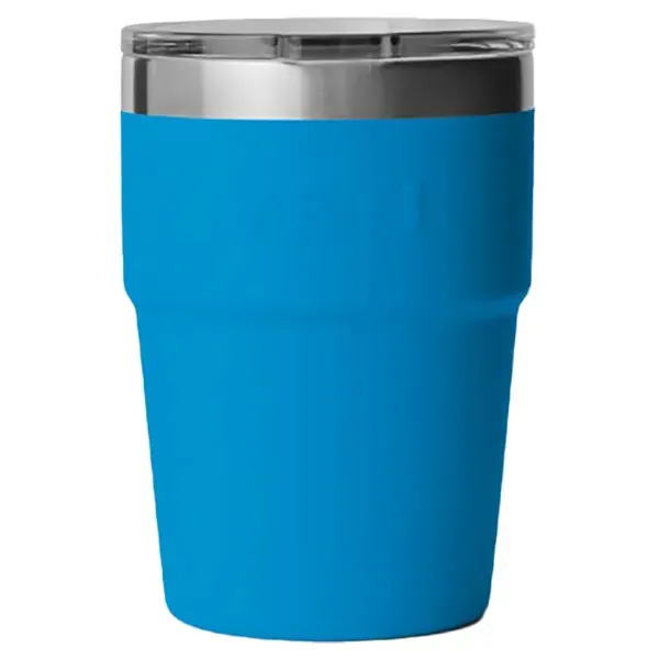 Yeti Rambler 16oz Stackable Cup with Magslider Lid - Big Wave Blue