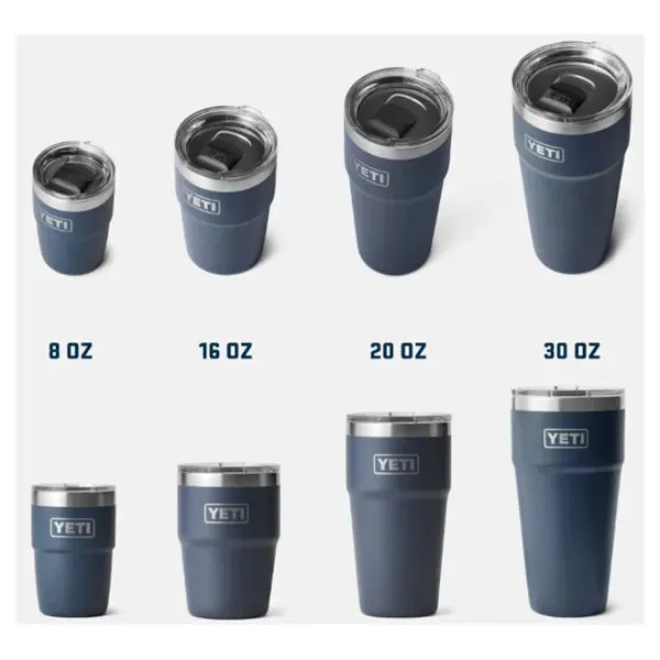 Yeti Rambler 16oz Stackable Cup with Magslider Lid - Big Wave Blue