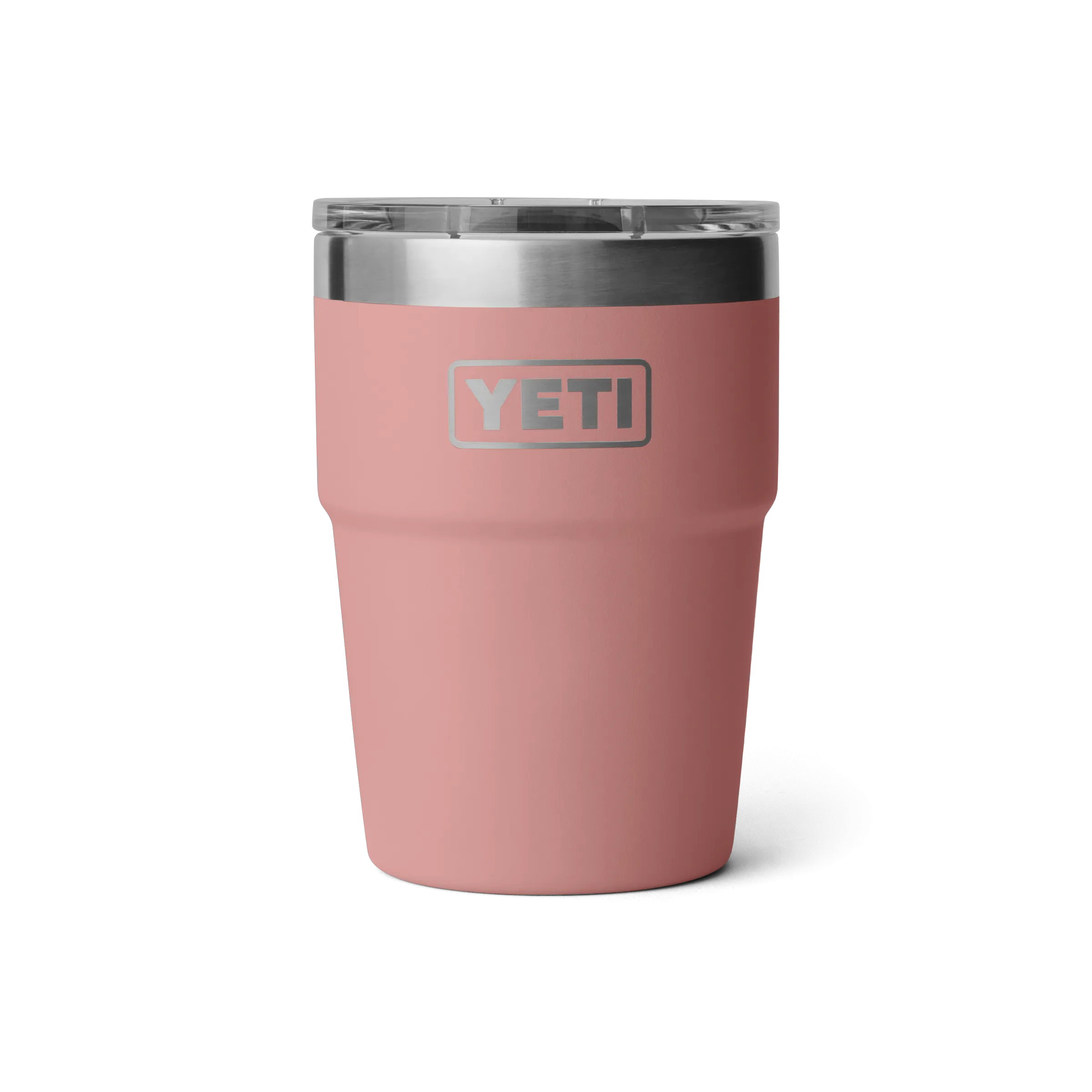 Yeti Rambler 16oz/473ml Stackable Cup - Sandstone Pink