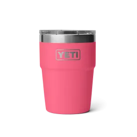 Yeti Rambler 16oz/473ml Stackable Cup - Tropical Pink