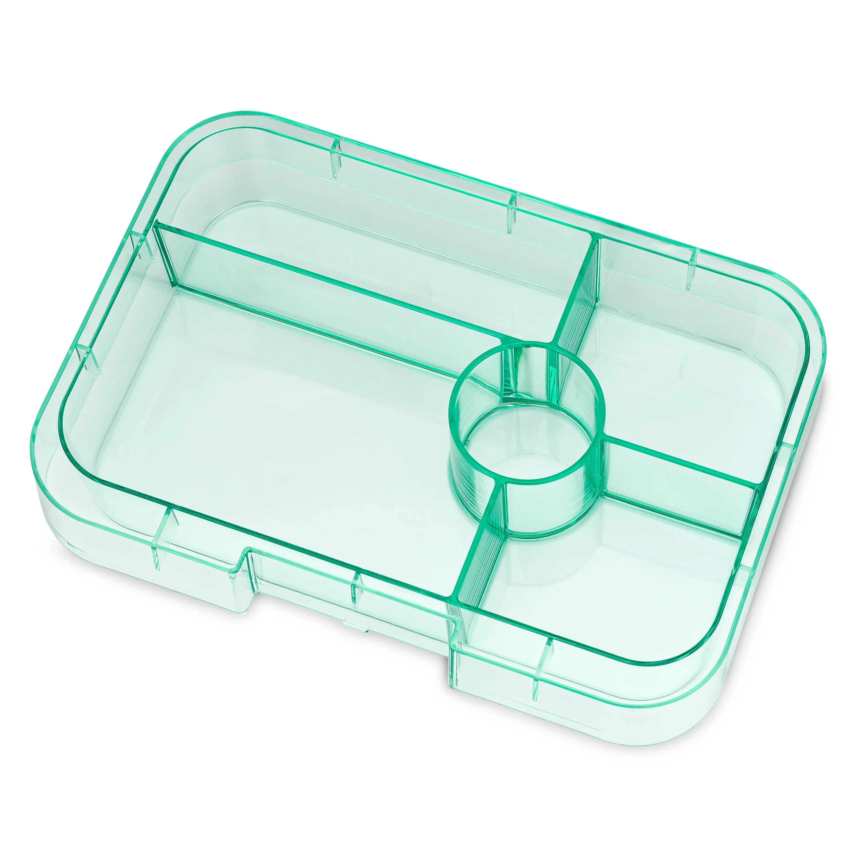 Yumbox Tapas Lunch Box 5 - Bali Aqua - Clear Aqua Tray