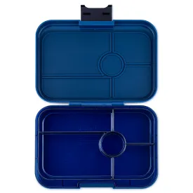 Yumbox Tapas Lunch Box 5 - Monte Carlo Blue - Clear Blue Tray