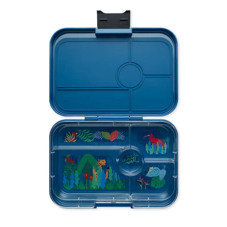 Yumbox Tapas Lunch Box 5 - Monte Carlo Blue - Jungle